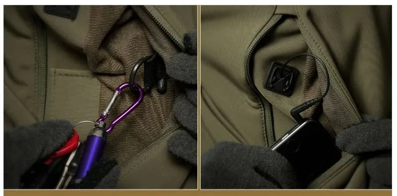 QB Aristocratic Sharkskin-Shell - Groesse M-XL Wasserdicht