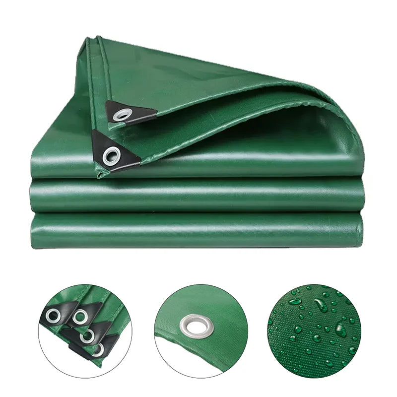 0.3mm PVC Plane Regenschutz - 400g/㎡ Wasserdicht Sonnensegel Outdoor Garten Pflanzenschutz Boot Auto LKW