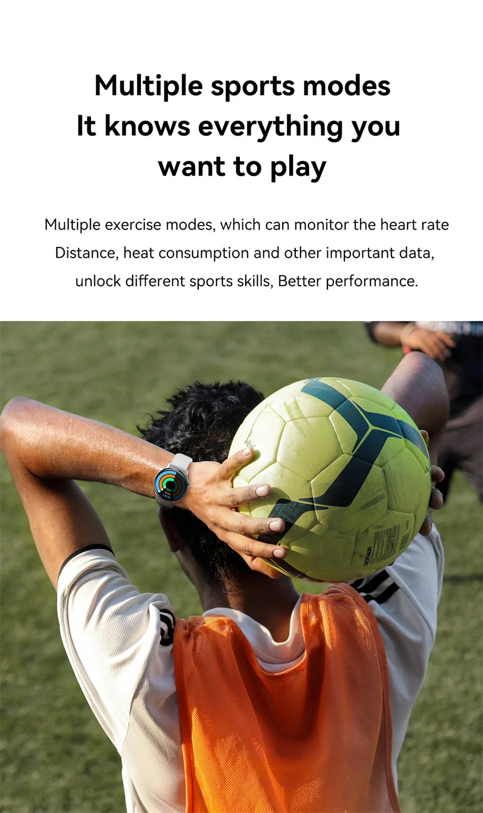 NFC Smartwatch AMOLED HD GPS - 220–300 mAh, 1,43 Zoll Display, 5 Tage Akku