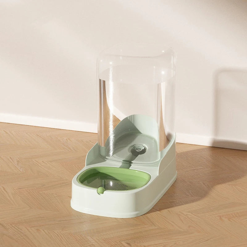 New Large Capacity Pet Cat Automatic Food Water Dispenser Fountain Bottle Bowl Dog Cat Drinker Feeder Dog Drinking Pet Supplies