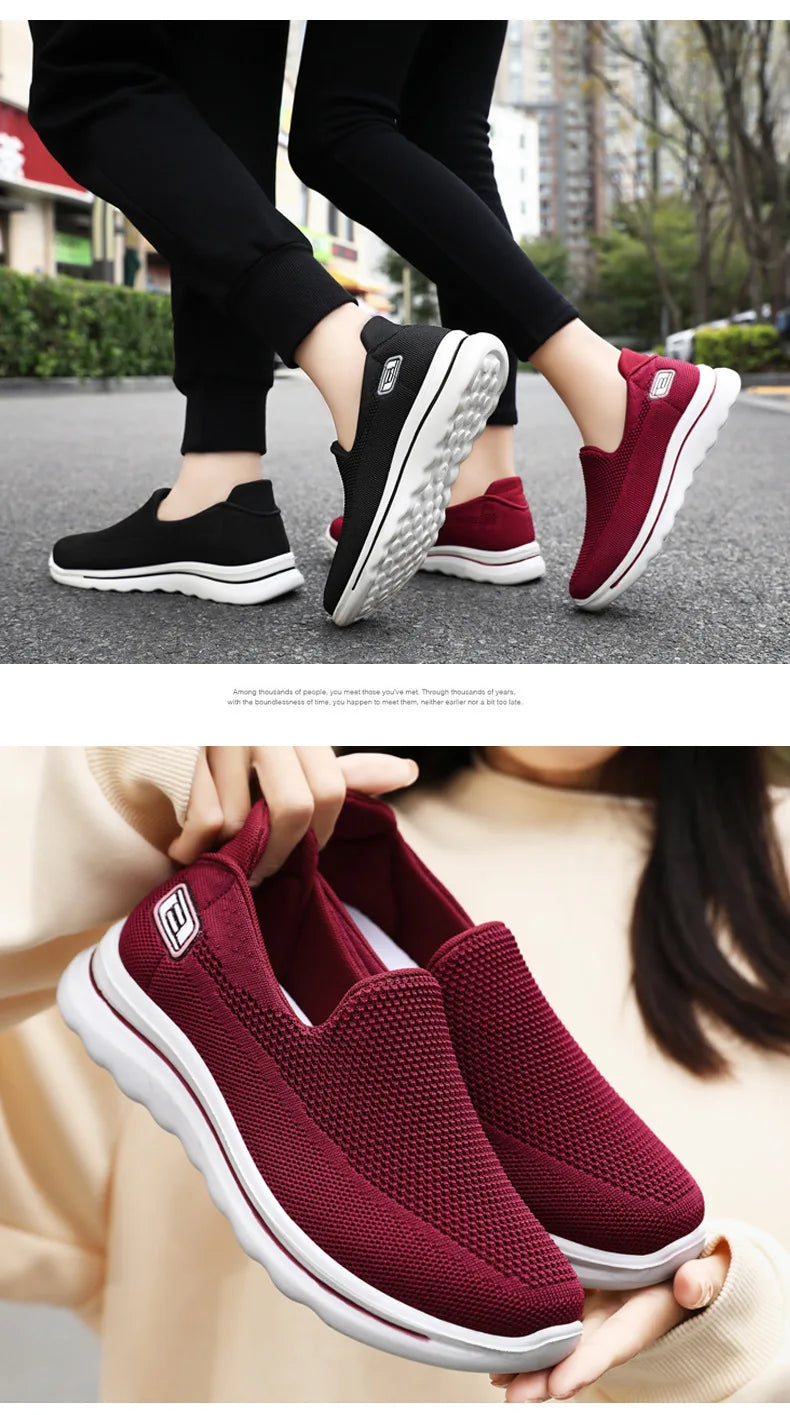 Atmungsaktive Frauen Sneakers 2025 - Leichtgewicht Weiblich Tennis Schuhe - Rutschfest Männer Sneakers Outdoor Weich Vulkanisiert Schuhe Casual Sommer