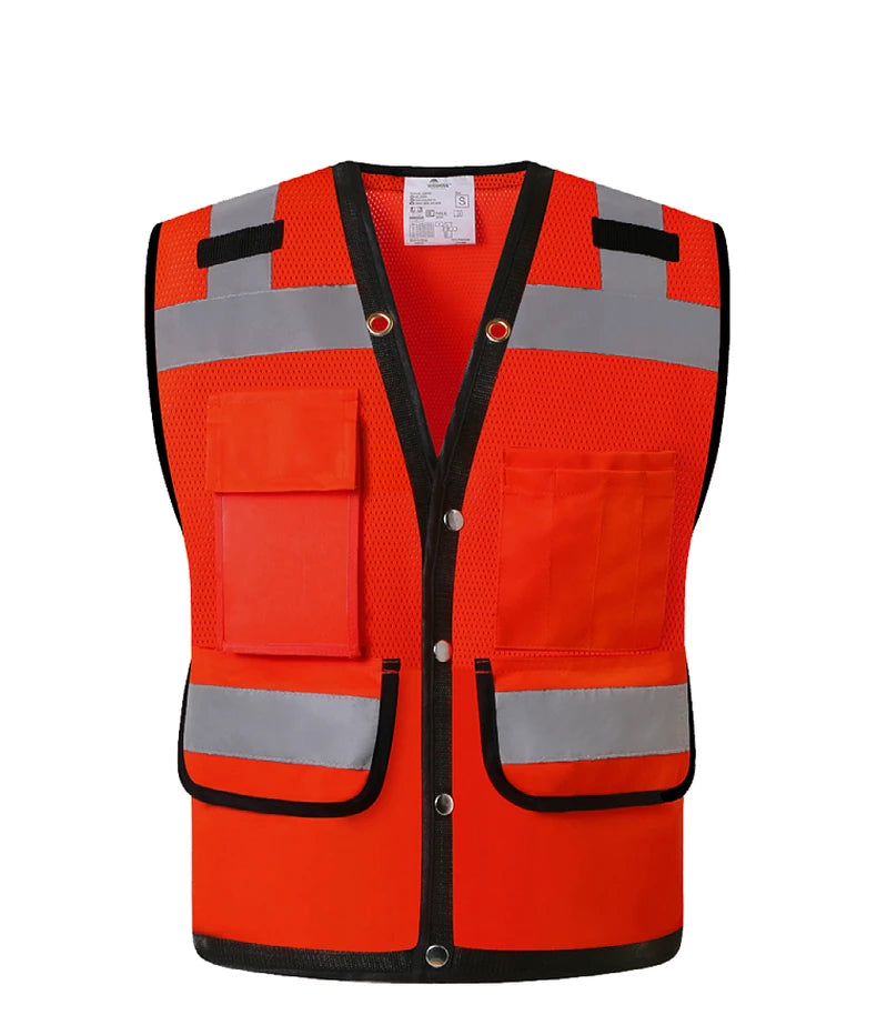 SPARDWEAR 105M Warnweste - Polyester, reflekt., Gr. S-XXL