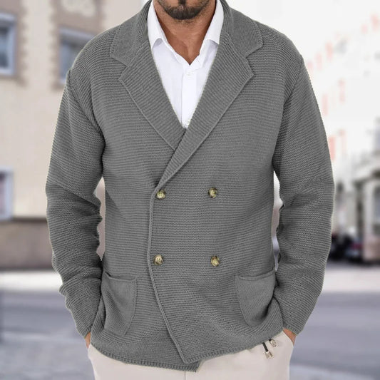 MLSJSHIQICN Slim Fit Cardigan - Größe L, Strick, Knopf