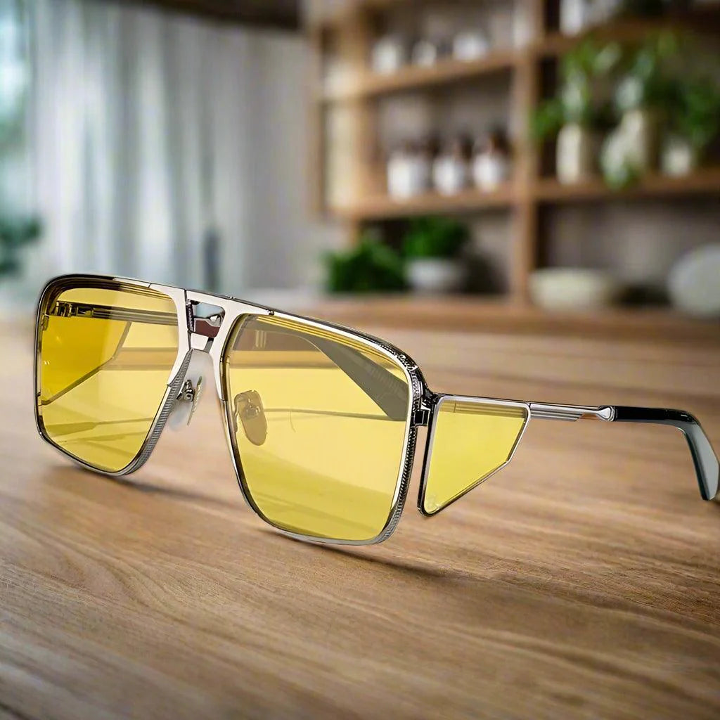 JACQUE MARIE MAGE,Assen alloy handmade sunglasses classical vintage