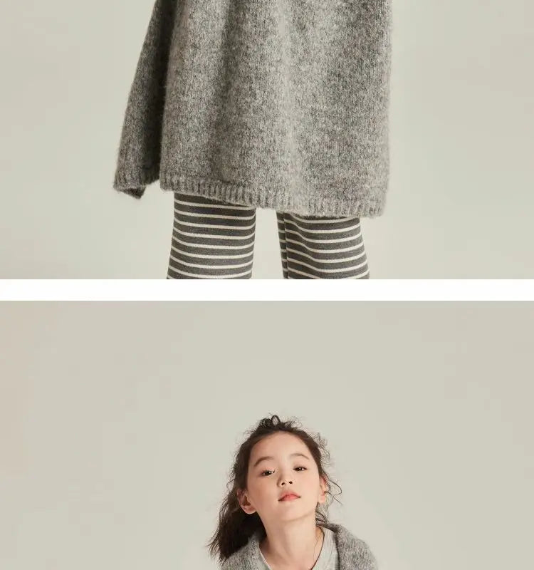 CNZ Koreanische Mädchen-Cardigan - Größe 3-6Y, Baumwolle