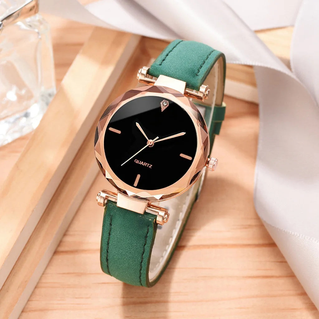 Luxus Uhr Damen Armband Strass - Mode Armbanduhr Weiblich Casual Damen Uhren - Armband Set Uhr Elegant