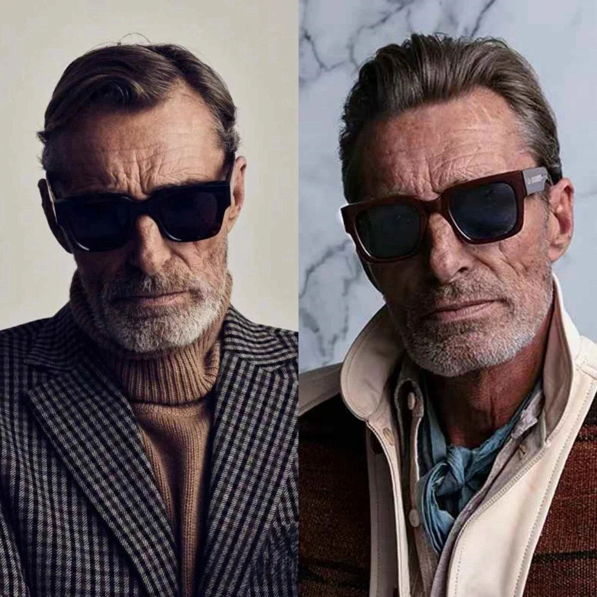 Jacques Marie Mage ENZO retro bold sunglasses new solid colorways