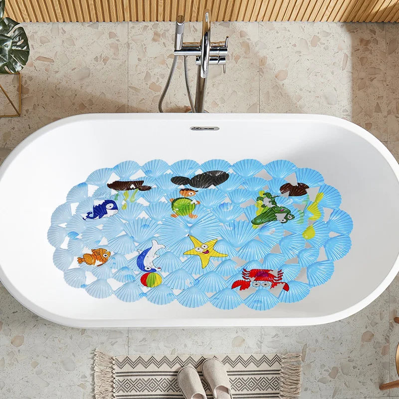 Meijuner 150 Anti Rutsch Badewannenmatte - 38x68cm PVC