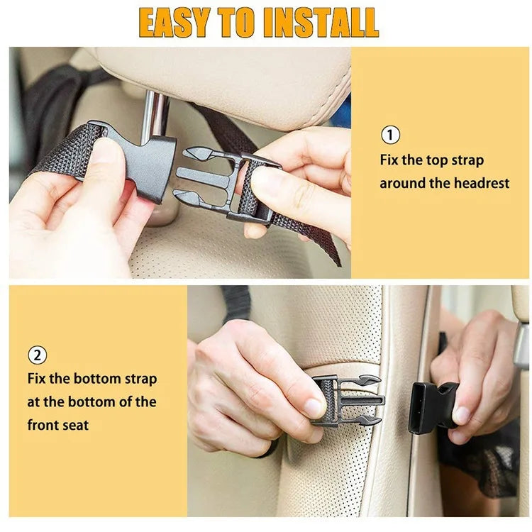 Reise-Organizer 2025: Car-Seat-Back Multi-Functional - Touch Screen Travel Collection