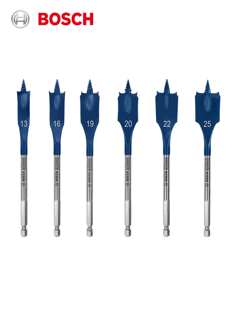 Bosch Expert Drill Bits Wood Drilling Self-tapping Thread 1/4 "HEX Shank Power Tool Accessories for Electric Screwdriver