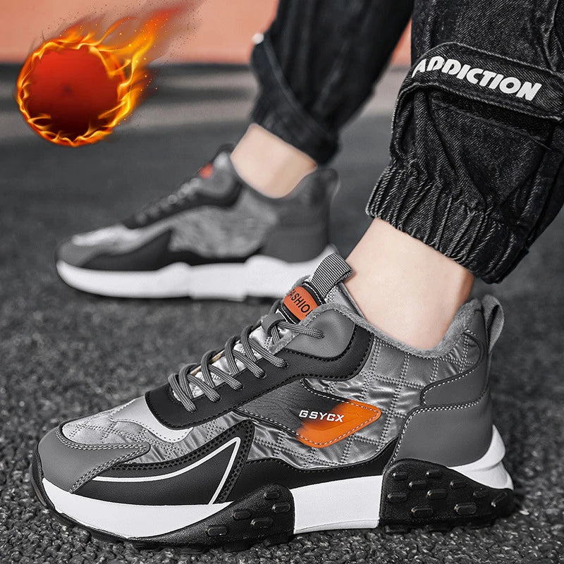 Herren-Platform-Sneaker 2025: Luxus Winter Cotton - Plus Size Running Collection