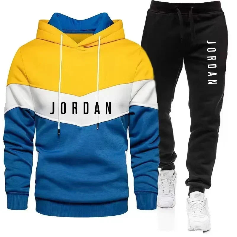 Jiangxi Kapuzenpullover Set Sportlich - Polyester Kordelzug