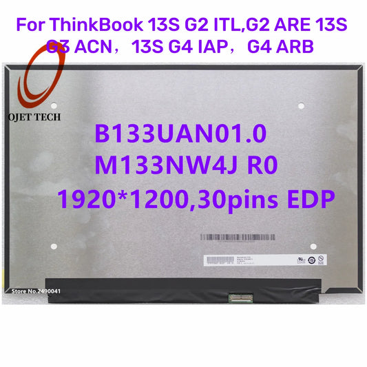 CSZOJ B133UAN01.0 13.3 Zoll IPS Display - 1920x1200 FHD
