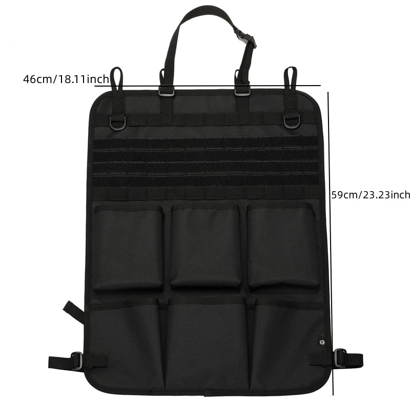 Car Organizer Seat Back Storage Bag Multifunction Camo Hanging Bags Car Stowing Tidying Pocket  Interior Accessories 1 Piece