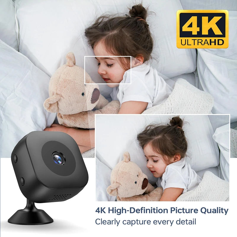 Mini-Kamera 2025: Xiaomi Mini Security Camera 4K HD Full Color Night Vision WiFi Monitor Waterproof Collection
