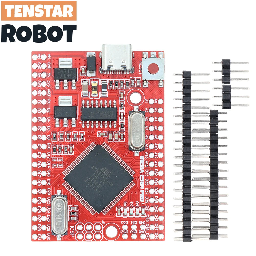 MEGA2560 MEGA 2560 R3 ATmega2560-16AU CH340G AVR Type-C USB Entwicklungsboard für Arduino