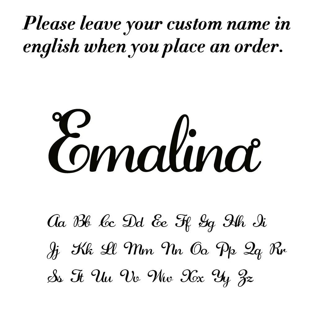 Your name on Necklace  Stainless Steel Jewelry