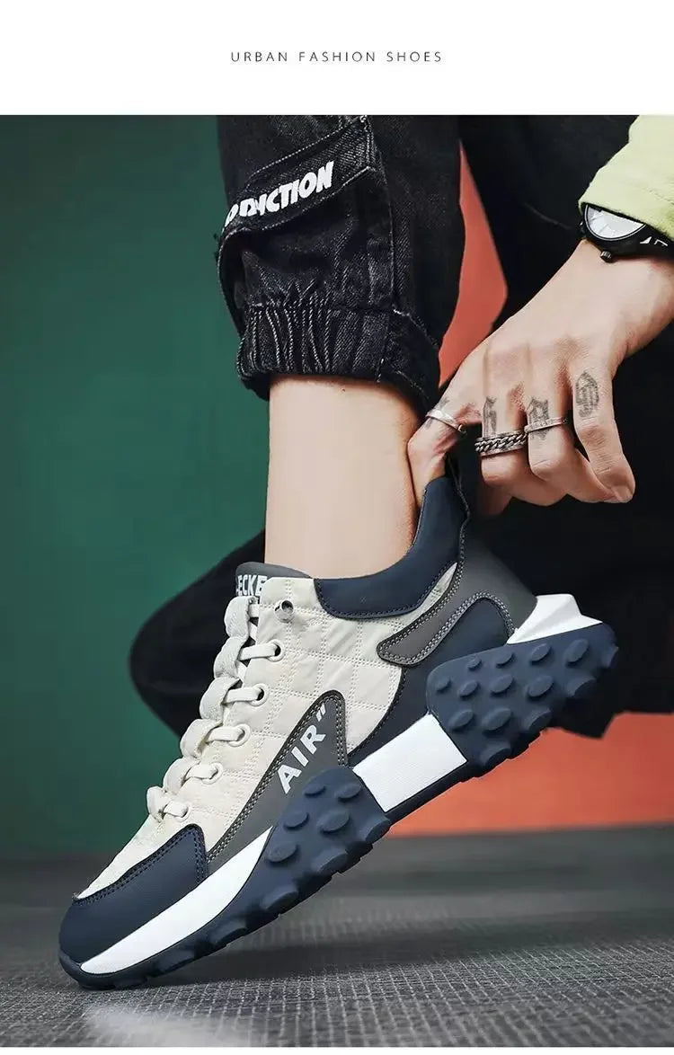 Men Fashion Shoes 2024 New Running Shoes High Quality Men Sneakers Outdoor Casual Shoes Man Comfortable Breathable Casual Shoes