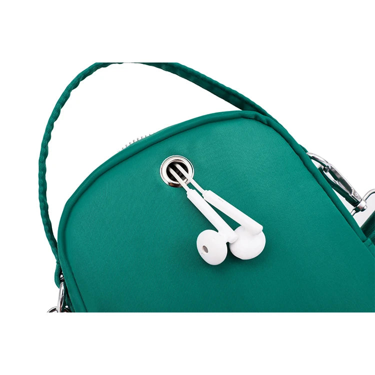 Women's crossbody bag with adjustable shoulder strap, zipper closure, lightweight and fashionable, suitable for daily use, casua