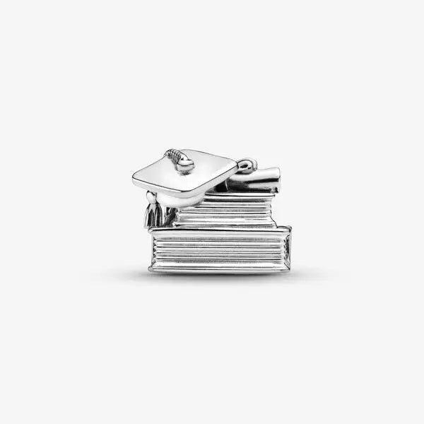 Neue 925 Silber Lernhilfe Schultasche Uhranhänger Charms Beads Fit Original Pandora Armband DIY Schmuck Für Frauen 2024