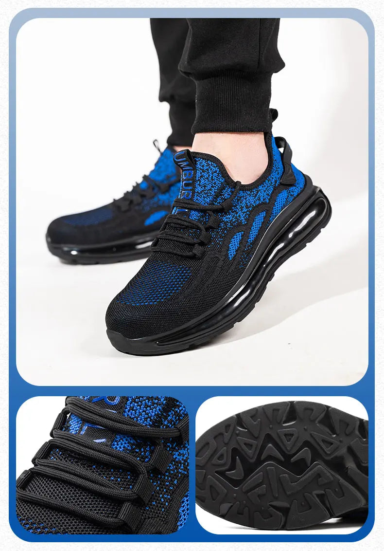 Lightweight Breathable Sneakers for Women Slip Resistant Shoes Outdoor Puncture-proof Outsole Comfort Wear Resistant Shoes