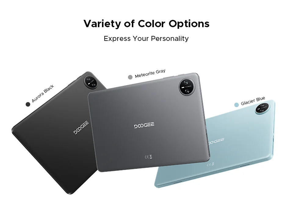 DOOGEE Tab A9 Ultraschlank - Kapazität 6580mAh, Quad Core, 10,1 Zoll