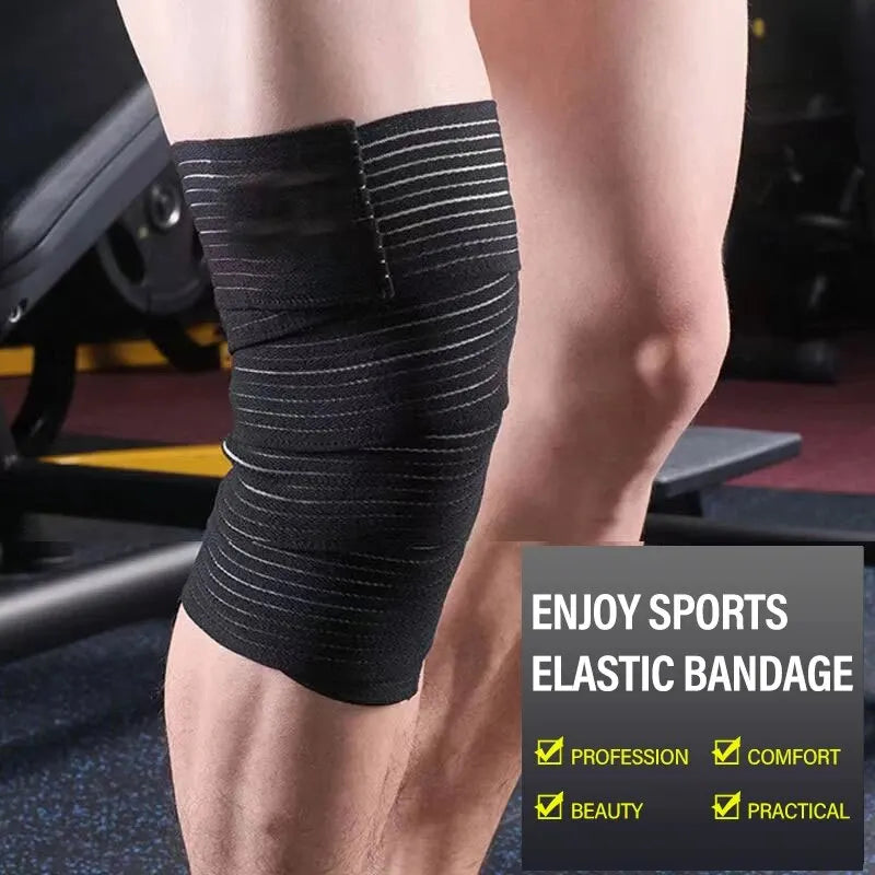 Auswahl Sport Elastische Kniebandage - Einheitsgröße Halt