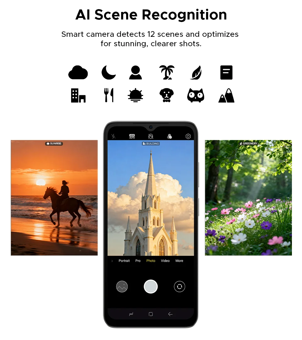 DOOGEE Note 56 Großer Akku - 6150 mAh, 6,56 Zoll Display, 90 Hz