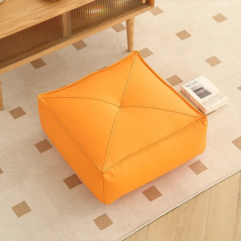 Hubei Dickes Bodenkissen - Größe 40x40 cm, Dicke 8 cm, Samt