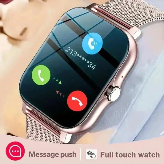 SmartWatch Pro Bluetooth Anruf - 1.44 Zoll SpO2 Blutdruck