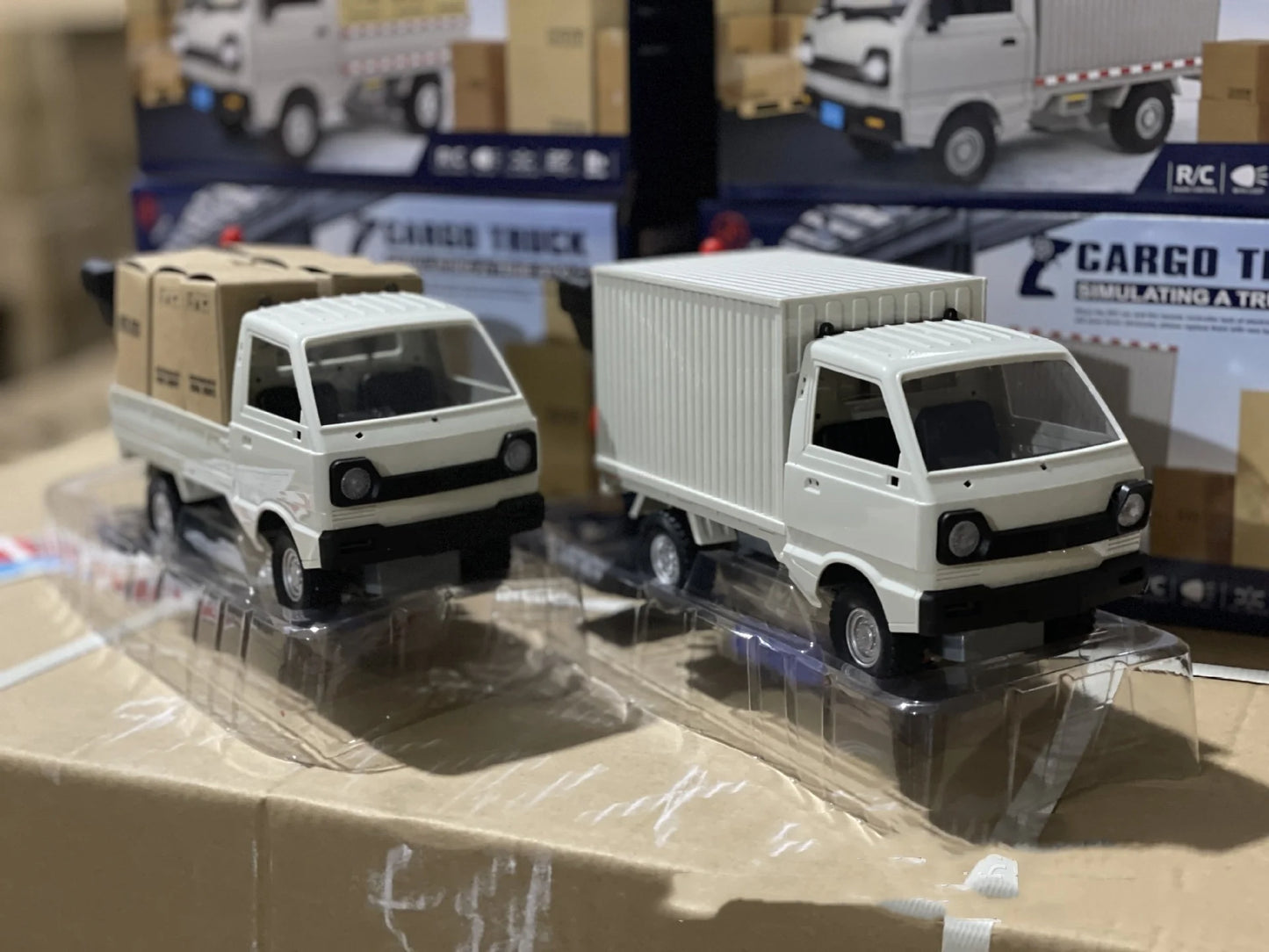 RC-Truck 2025: Wpl D12 Rc Car Simulation Drift Climbing Truck - Led Light Haul Cargo Remote Control Electric Toys Gift For Children Collection