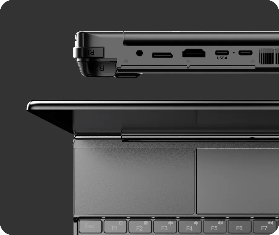 GPD WIN Max2 Gaming-PC - AMD 9HX, 10.1 Zoll, 13h Akku