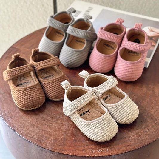 Baby Frühling Herbst Schuhe 2025 - Süße Kleinkind Mädchen 0-18 Monate - Weich Atmungsaktiv Anti-Rutsch Erste Laufschuhe