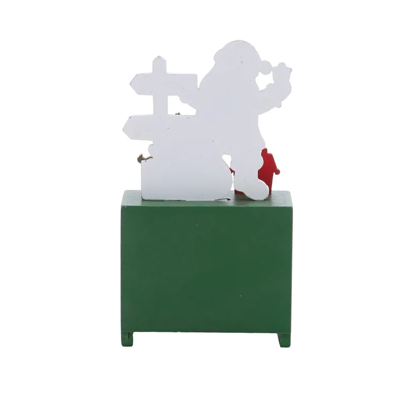 CN Adventskalender Holz Countdown - Kapazität 24 Tage, Größe 15x20 cm