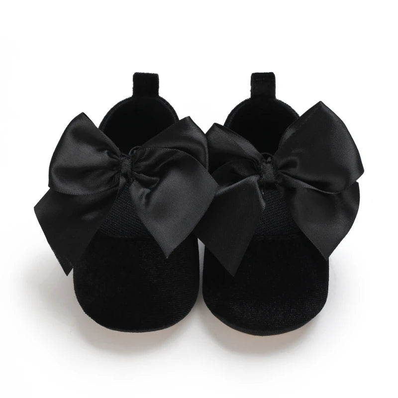Baby-Prinzessinnen-Schuhe 2025: Flanell Spring-Autumn - First Walker Collection