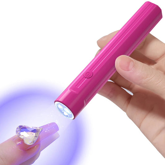 Handheld Uv Light For Gel Nails Dryer Led Uv Lamp Nail Polish Drying Lamp Portable Flashlight Led Lamp Mail Tools