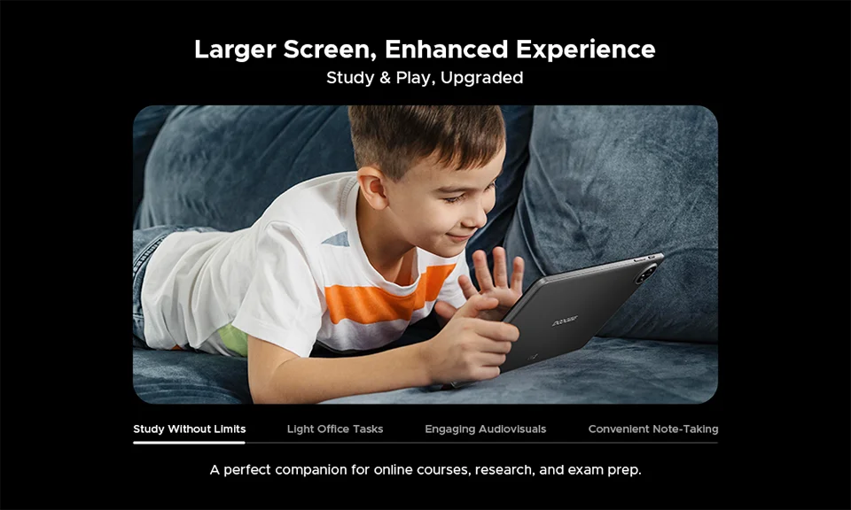 DOOGEE Tab A9 Tablet HD-Display - 12GB RAM 6580mAh 10,1 Zoll