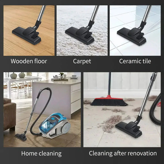 Leistungsstarker 2800-W-Staubsauger, 15.000 PA, starke Saugkraft für Tiefenreinigung, Staub-/Schmutzentfernung für mehrere Oberflächen, kompaktes Design für Zuhause by Golden Bridge Store