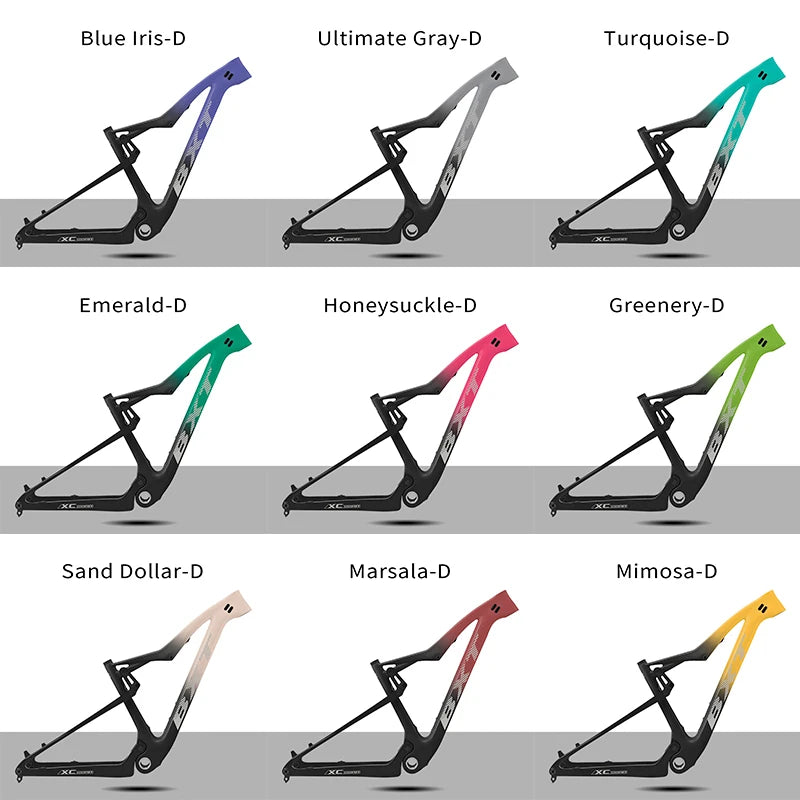 BXT 29er Carbon Rahmen - Boost 148x12mm 100mm 165x35x22mm