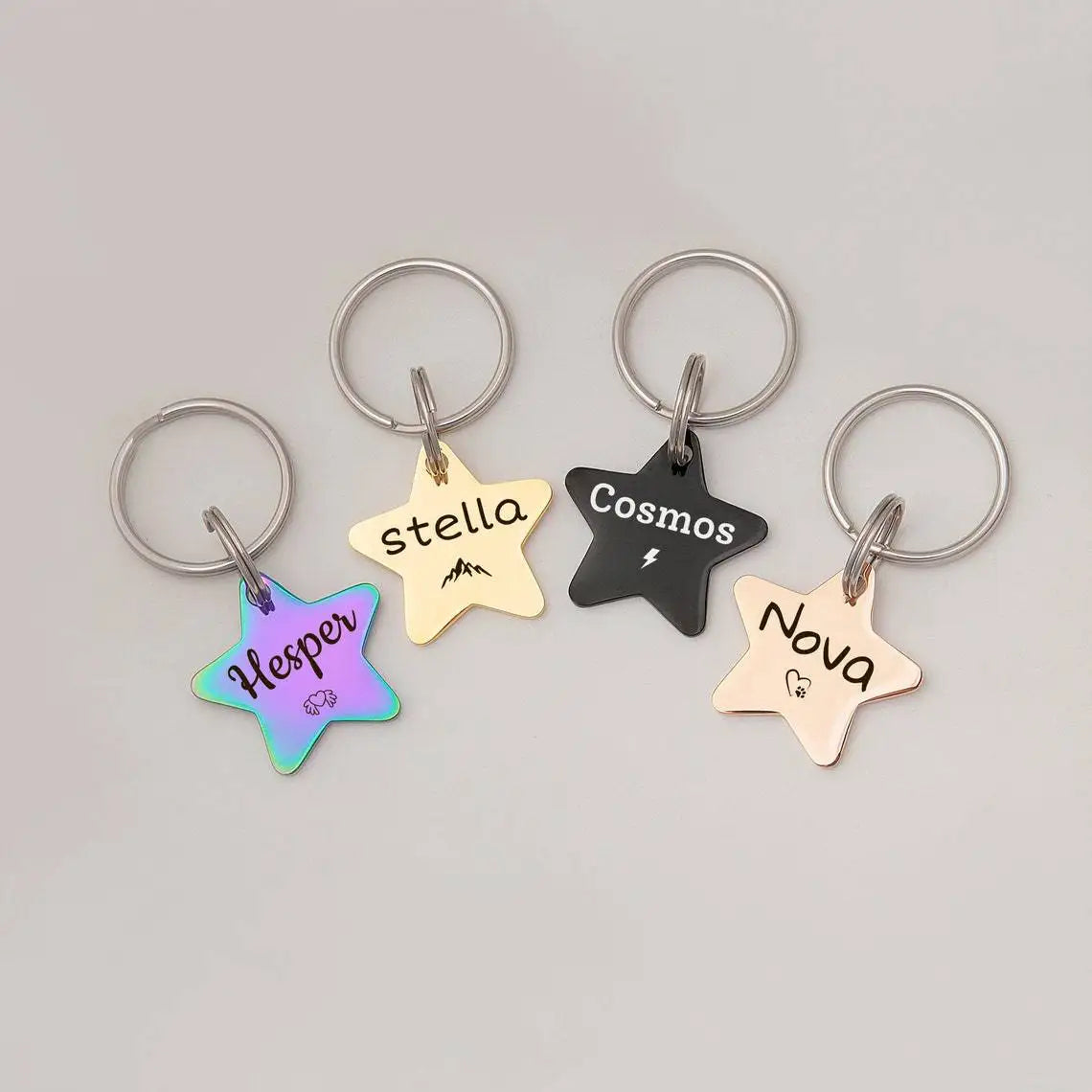 Haustier-ID-Tag 2025: Personalized-Engraved Anti-Lost - Pet Safety Collection