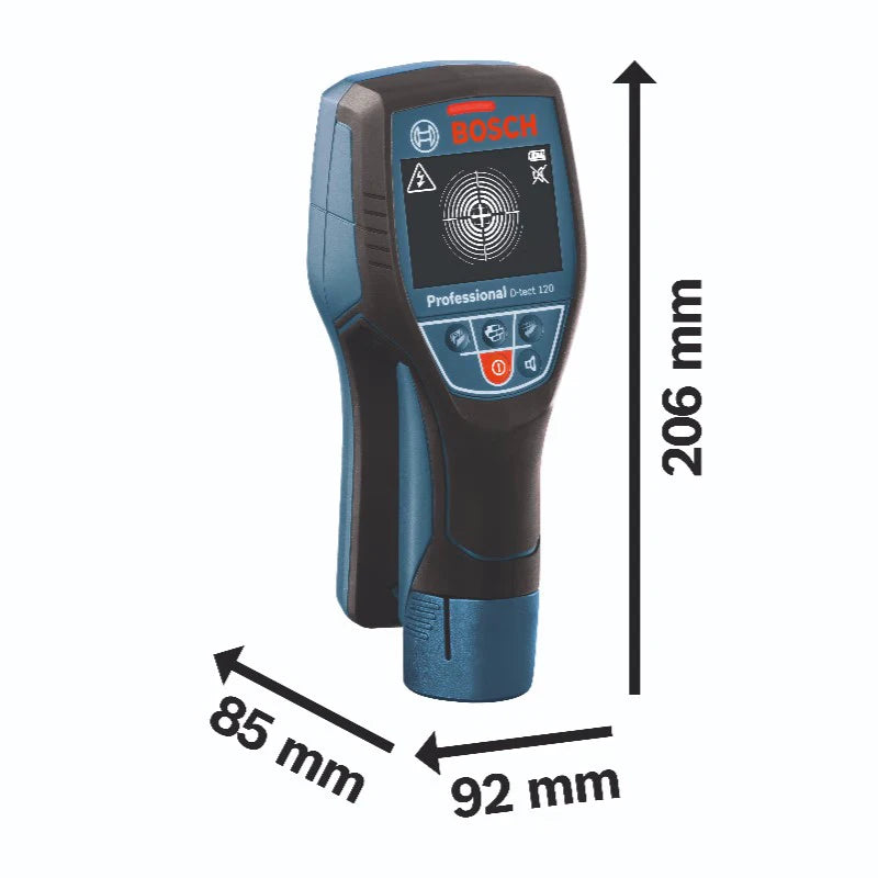 Scaner de perete 2025: Detector de perete Bosch Professional - Scaner digital pentru cabluri sub tensiune