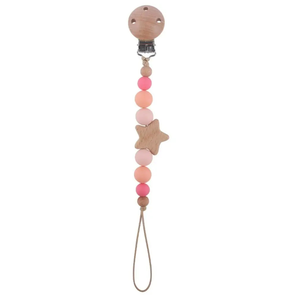 Cute Silicone Baby Pacifier Clips Silicone Pacifier Chain Nipple Bracket Holder For Nipples Toddler Toys Baby Shower Gift