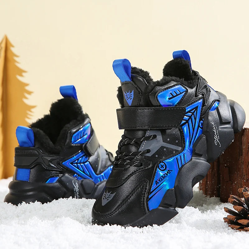 Kinder Schneestiefel für Jungen Mädchen Hochwertige Winter Warme Wasserdichte Kinder Mode Sportschuhe Turnschuhe Mädchen Schneestiefel
