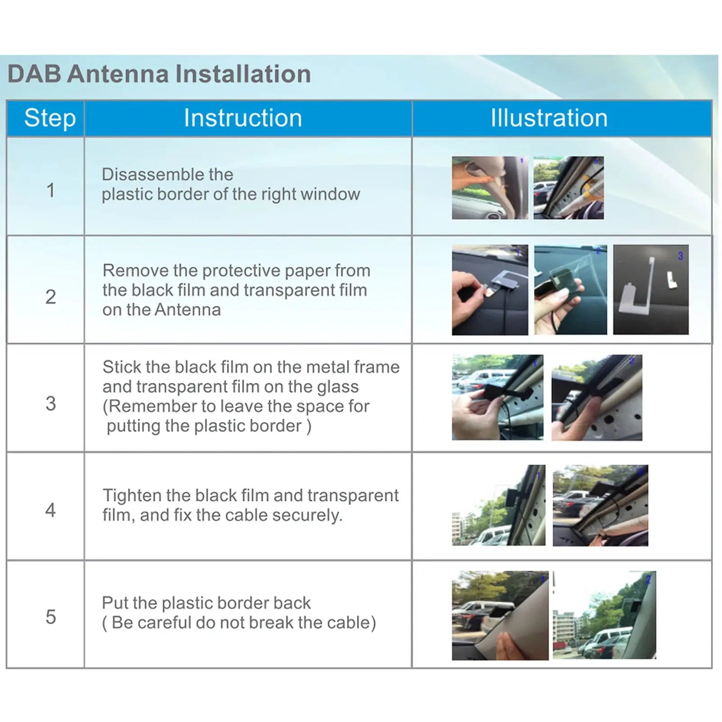DAB 004 USB DAB Box Digitaler Radioantennen-Tuner FM-Übertragung für Autoradio Android 5.1 für Länder mit DAB-Signal by Golden Bridge Store