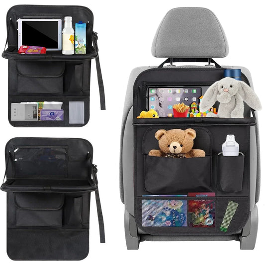 Upgrade Car Backseat Storage Bag For Car Truck SUV Van Auto Seat Back Pocket Rear Seat Trunk Organizer Auto Interior Supplies