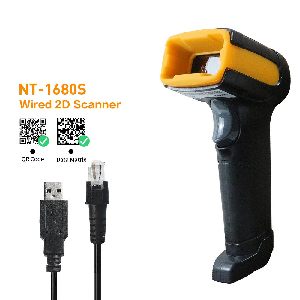 CHIYI Scanner 1D 2D Handheld Bluetooth - 300x300 100Hz A6