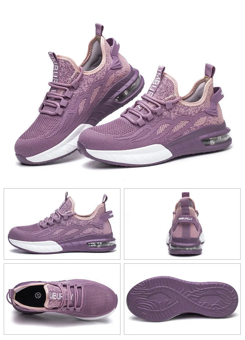 Sicherheitsschuhe 2025: Women Safety Shoes For Work Safety Boots Breathable Steel Toe Puncture Proof Sport Work Sneakers Construction Security Boots Collection
