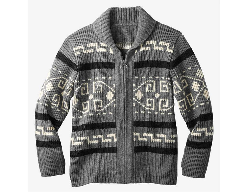 Zhejiang Premium Kaschmir Strickcardigan - Wärmekomfort Kapazität Hoch, Leistung Warm, Größe XL