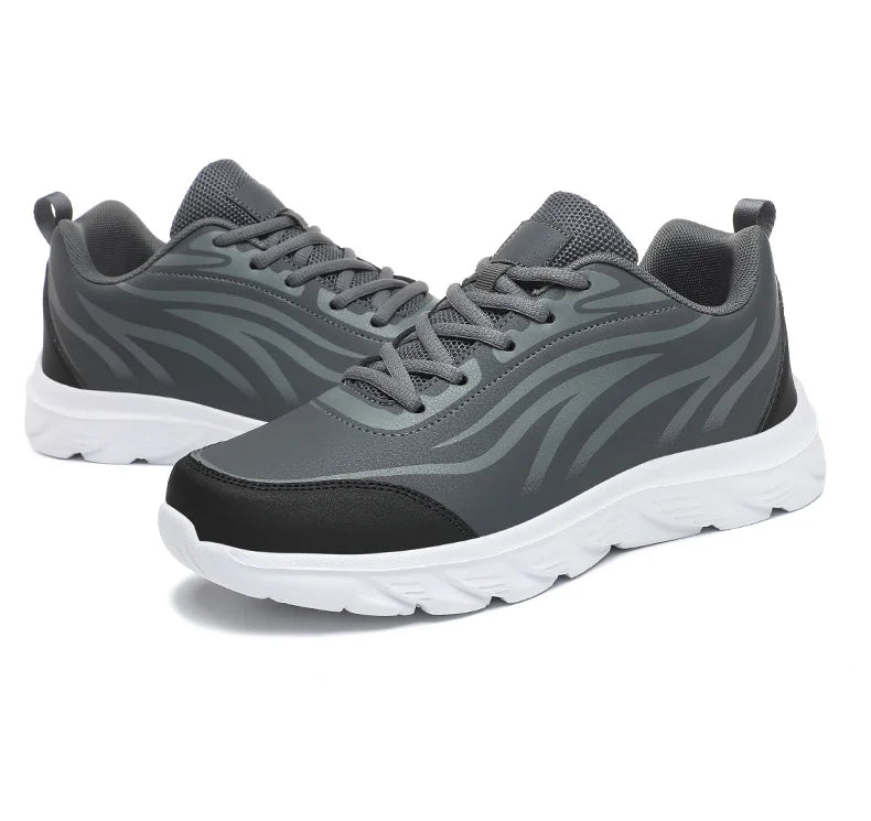 Sneakers Men Summer Trendy Light Weight Fashion Sport Footwear Boys Winter Running Mens Casual Shoes Walking Shoes All Black