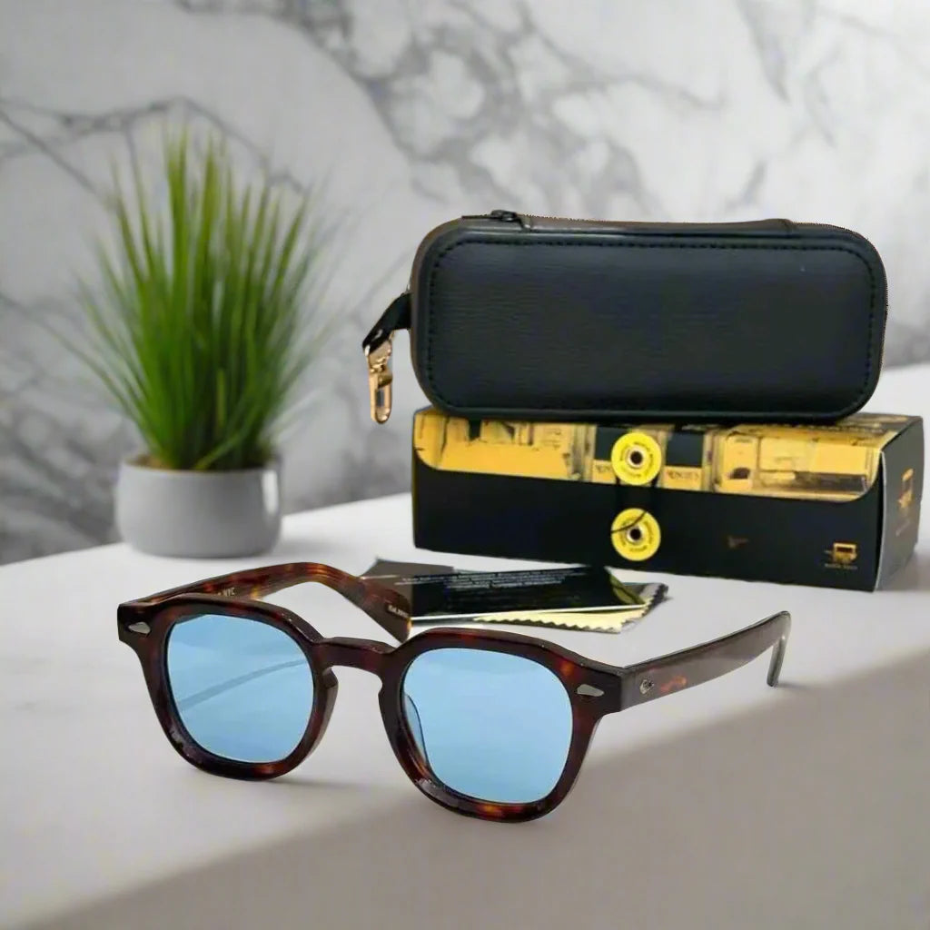 Moscot Dolt premium polarized sunglasses luxury retro design